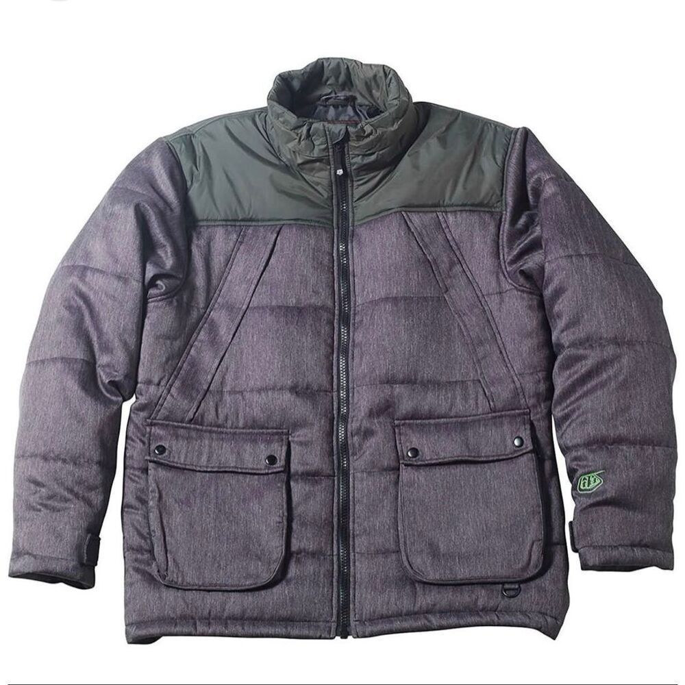 NWOT Troy Lee Designs Escape Quilted Puffer Winter Coat Men's Large